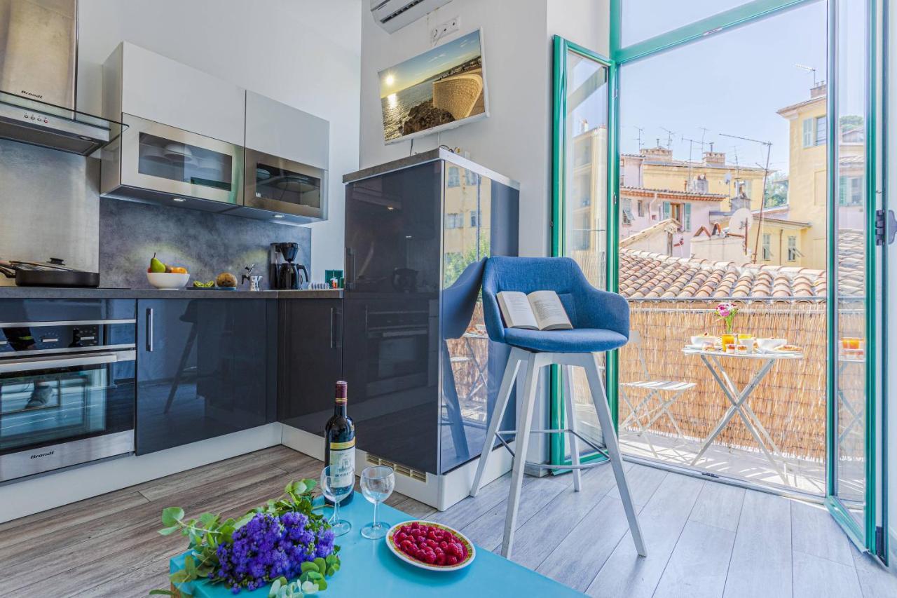 Cassini Gt - 1 Bedroom - Balcony - Place Garibaldi 尼斯 外观 照片