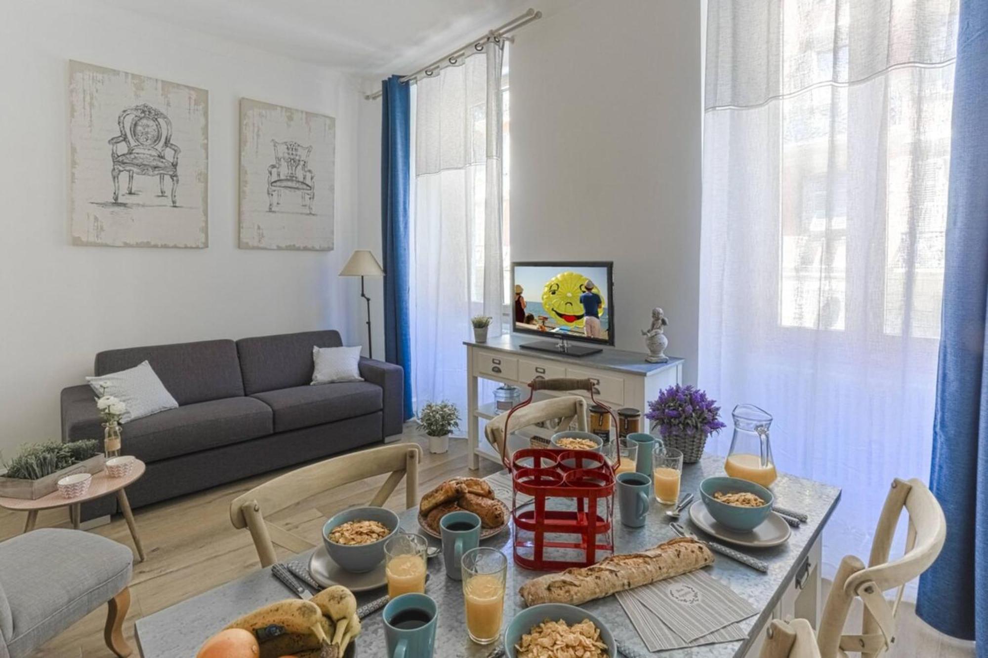 Cassini Gt - 1 Bedroom - Balcony - Place Garibaldi 尼斯 外观 照片